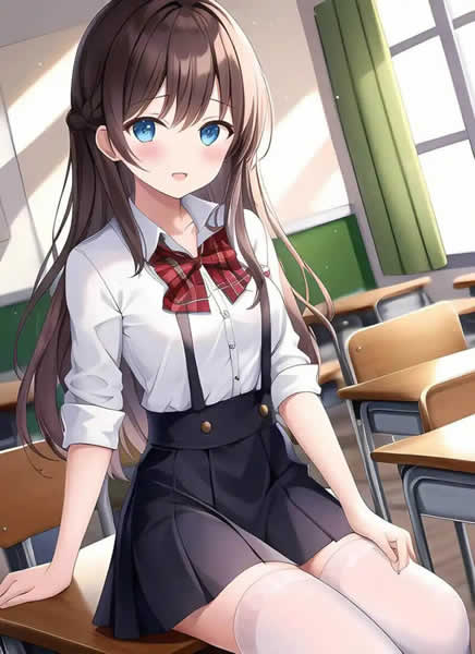 腿再打开一点就可以吃扇贝了